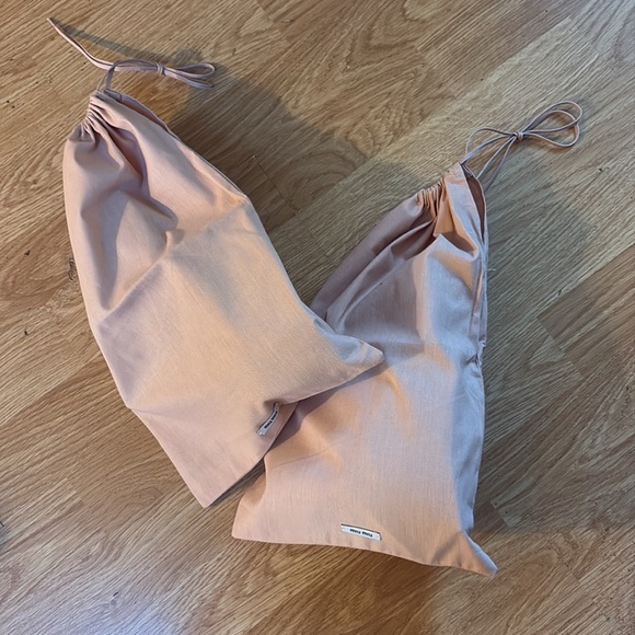 Miu Miu Suede Peep toe Mary Janes - Picture 9 of 9